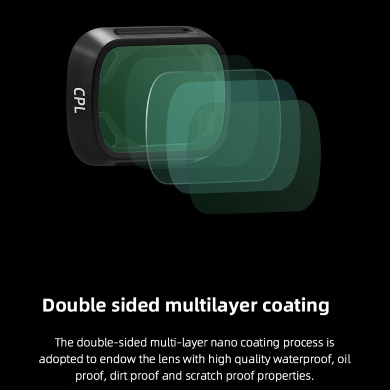 Untuk Mini 3 filter lensa kamera ND8PL ND16PL ND64PL ND32PL ND filter antigores Aksesori Quadcopter