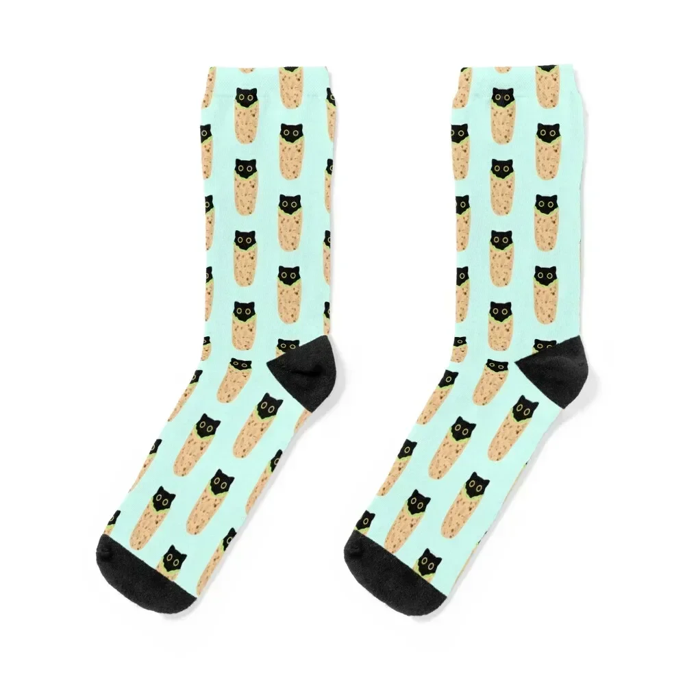 

Purrito Socks cartoon Antiskid soccer man Socks Men's Women's