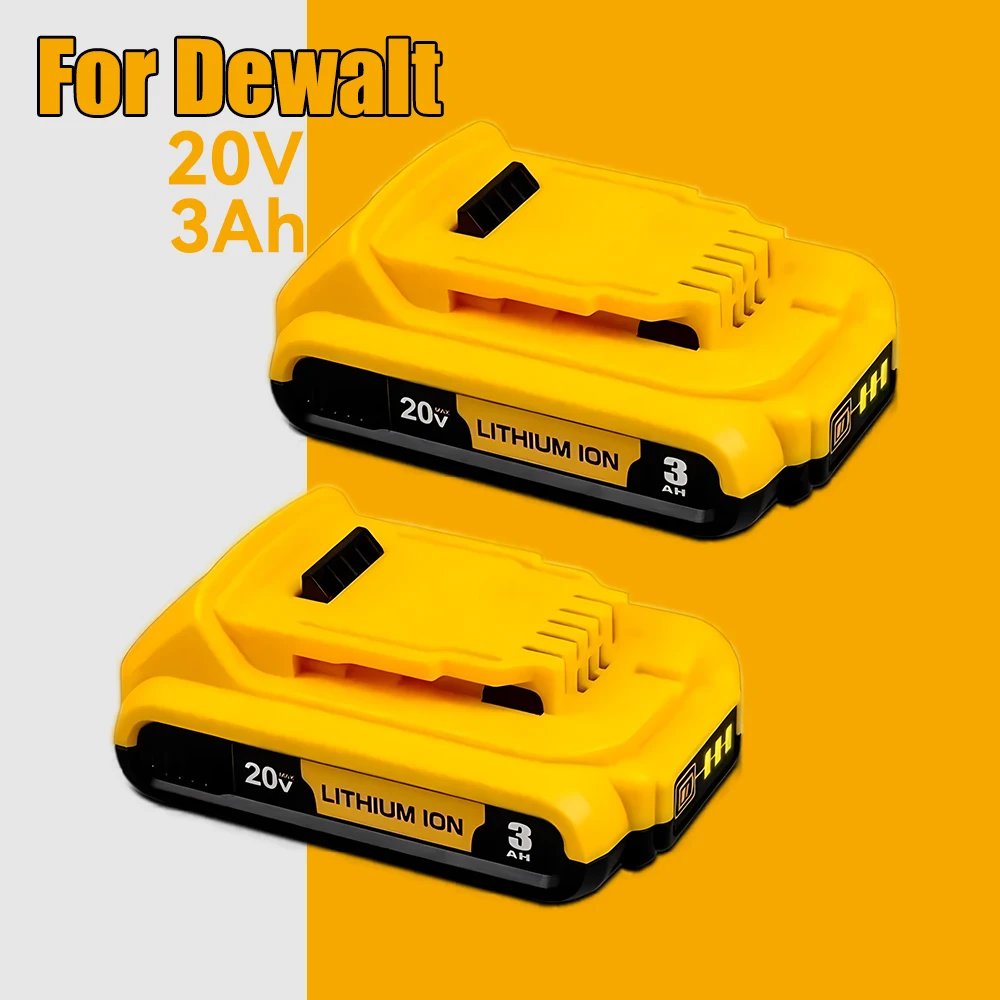 Akumulator litowo-jonowy DCB203 18V 20V 3,0ah do narzędzi Dewalt Max DCB205 DCB206 DCB204 DCB200 DCB182 DCB180 DCB230 DCD DCF DCG serii