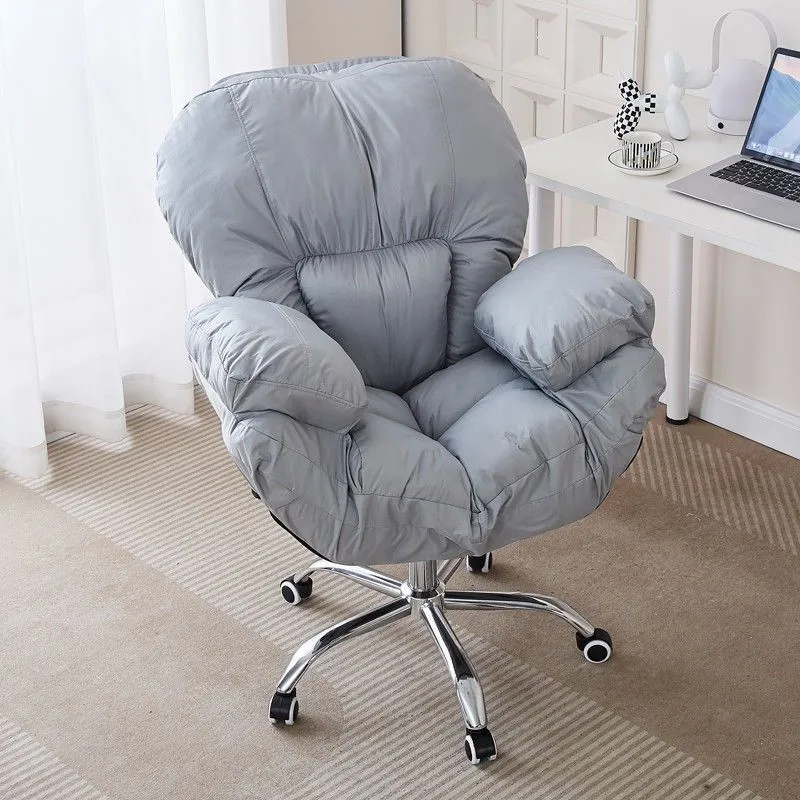 Lazy Computer Sofa Chair Home Comfortable Sedentary Reclining Desk Chair Anchor Live Chair Bedroom Lazy Chair Sillas De Oficina