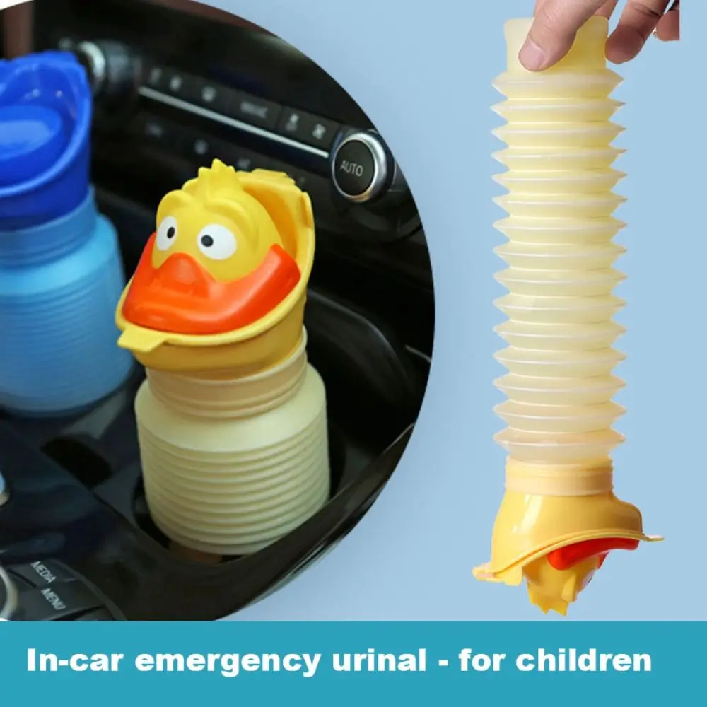 

Adult Children Portable Urine Bag Foldable Leak Proof Retractable Urinal Bucket Detachable Reusable Camp Urination Device