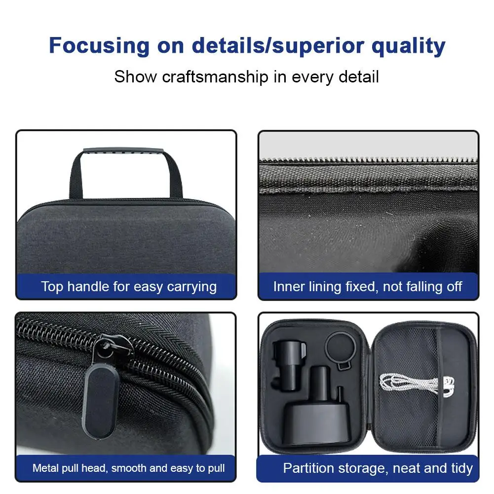 ل تسلا CCS1 J1772 شاحن حقيبة التخزين مهايئ شاحن المنظم صندوق السفر الحال بالنسبة لشحن السيارات الكهربائية اكسسوارات السيارات #4