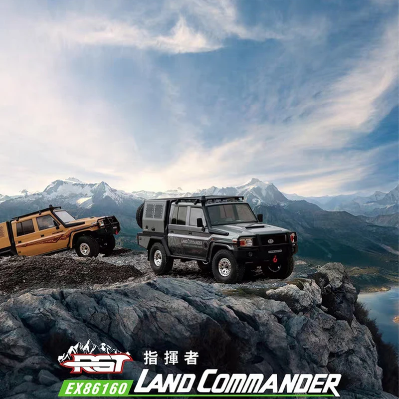 

Радиоуправляемая модель внедорожника RGT EX86160 1:10 Land Cruiser LC79 Commander, 4WD, электрическая, с дистанционным управлением, имитация внедорожника-краулера