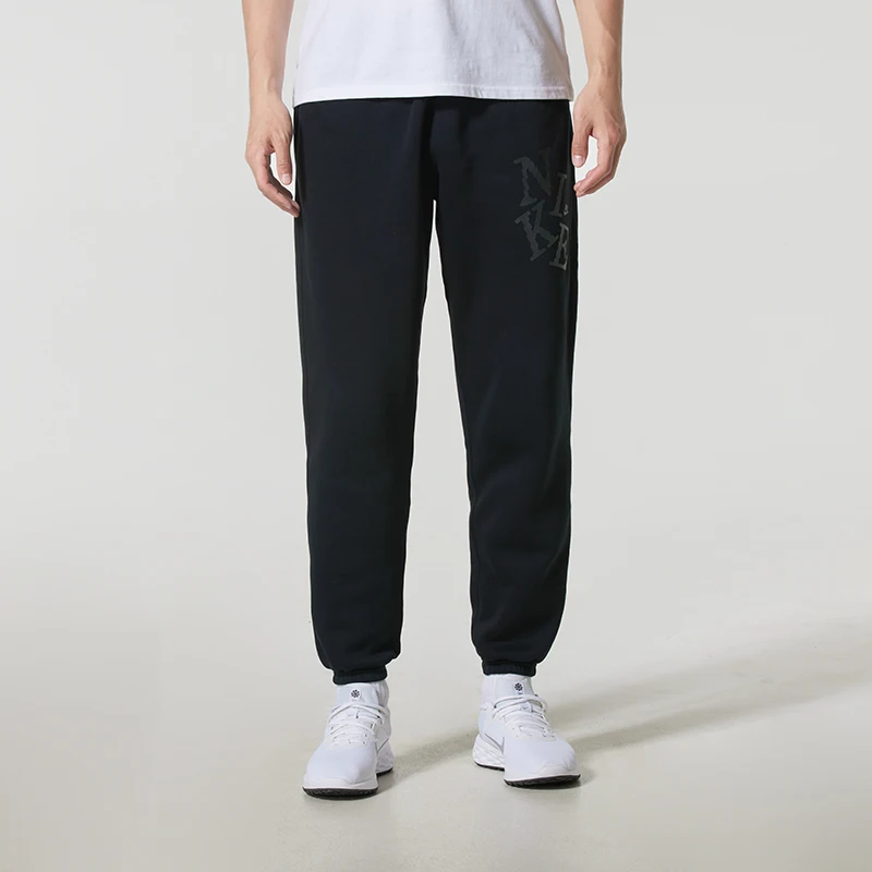 

Nike Men's Sports Pants Fitness Training Running Exercise Comfortable Fleece-Lined Knit Long Pants Hv7014-010