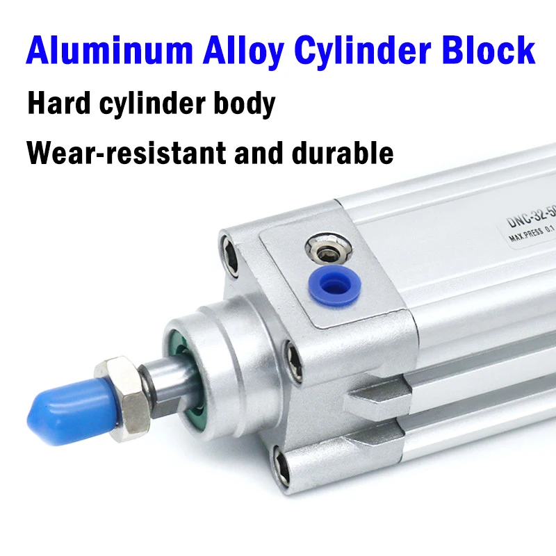 DNC-32-40-PPV-A DNC-50-125-PPV-A Zylinder Pneumatische Komponenten Bohrung 32 40 50 25-320 Hub Standardbasierter Pneumatischer Kolben – Detail 3