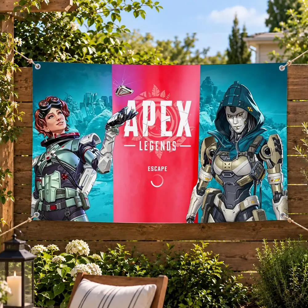 Game Battle Royale Apex Legends Flags Decorative Flag Banner Indoor Outdoor Garden Yard Patio Party Camping Wall Decor Gift