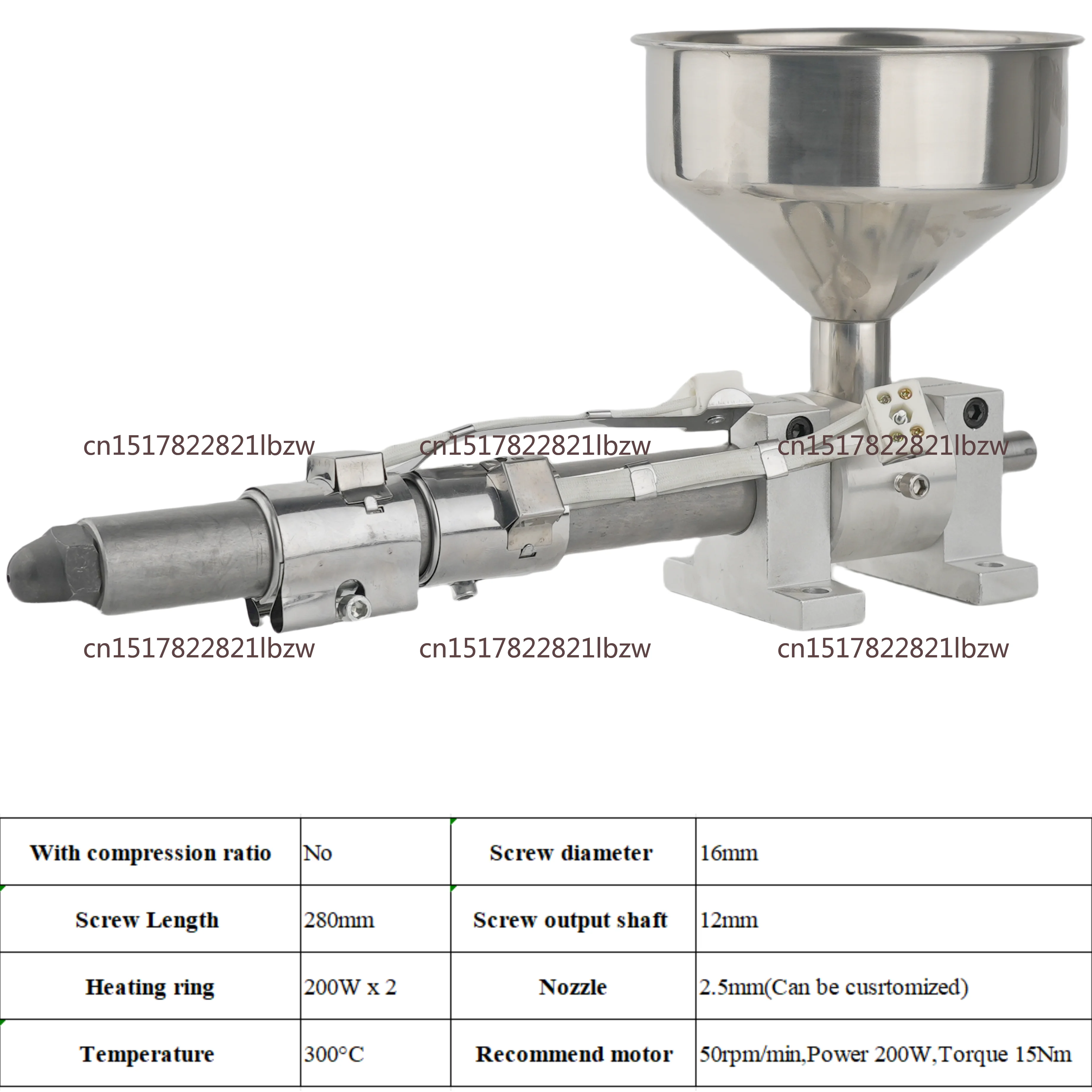 Single Screw Extruder Small Extruder Microplastic Extruder Compound Powder 3D Printer Line Desktop