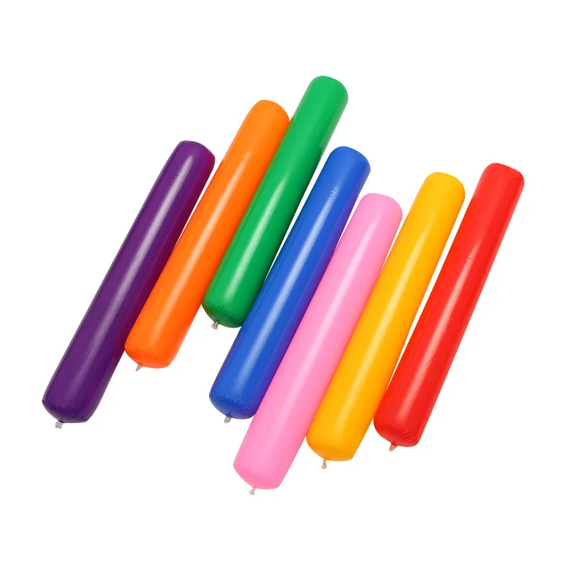3 Pcs Child Inflatable Balloon Refueling Competition Applauder Stick Props for Family Outdoor Game Cheer Kid Exercisev