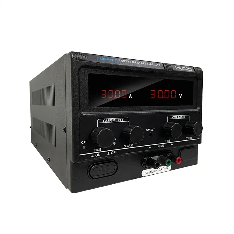 

Hot Sale Longwei LW-3030KD 60V 10A 20A 900W 15V 30V 30A Big Power Adjustable Bench Power Switch Regulated Laboratory DC Power So