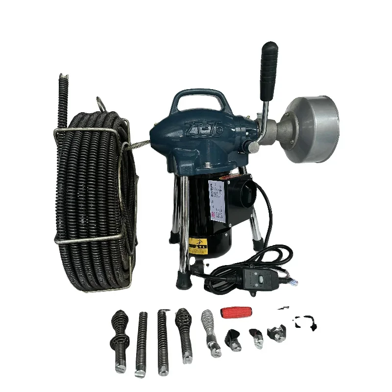 

Drain Cleaner Sectional Sewer Snake Drain Auger Cleaning Machine