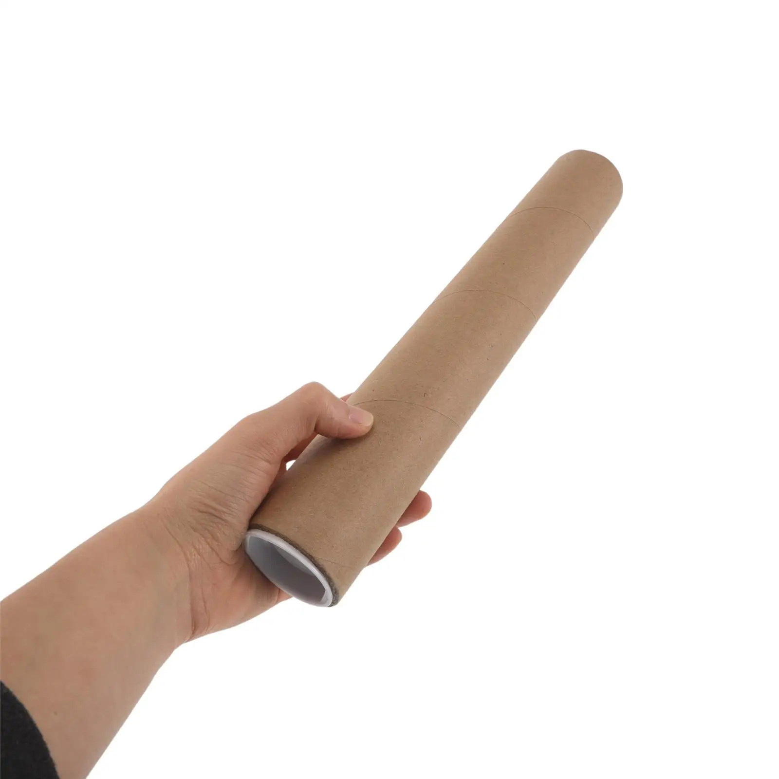 

12Pcs Mailing Tubes Kraft Paper Poster Storage Tubes 11 X 1 Heavy Duty Shipping Tube Container for Prints Maps Blueprints