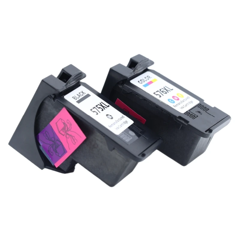 خرطوشة حبر متوافقة لطابعة Canon 575 XL 576 XL PG575 CL576 PG-575 CL-576 PIXMA TS3550i TS3551i TR4750i TR4751i