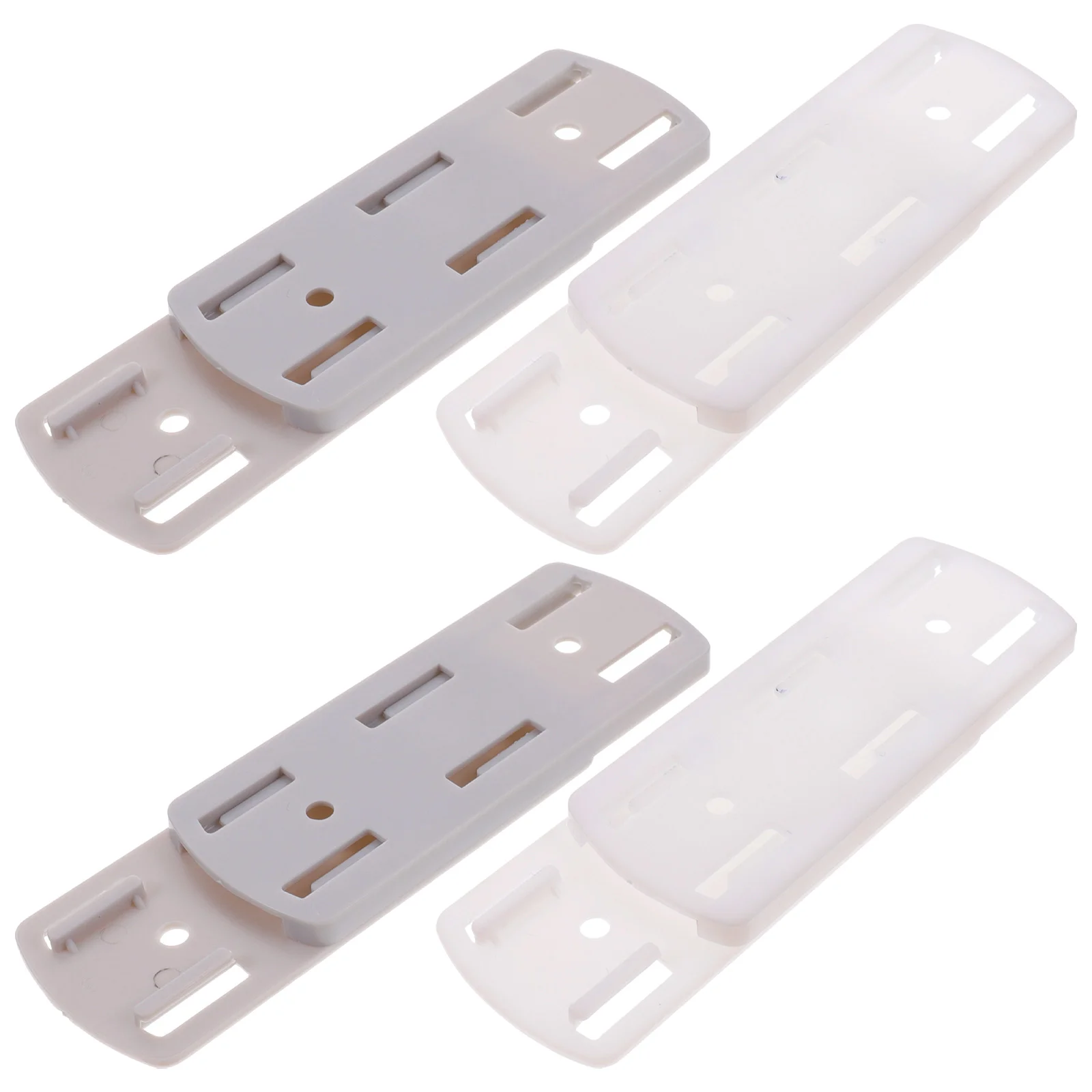 2 Pair Socket Holder Combination Hook Wall-mounted Fixer Power Strip Adhesive Remote