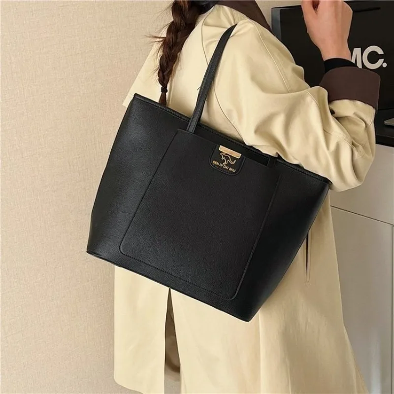 

Женская модная сумка-тоут из кожи класса люкс, дизайнерская сумка для подгузников, элегантная, вместительная, стильная сумка через плечо