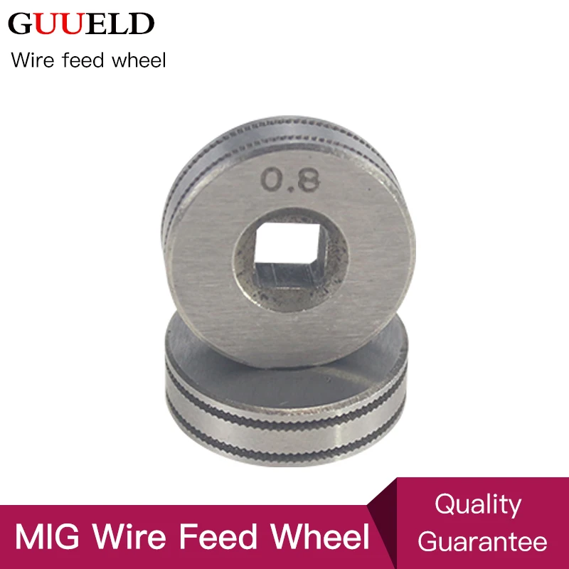 Wire Feeder Wheel Roller 0.8mm 1.0mm 1.2mm Double Size MIG Welder Welding Wire Feeding Machine