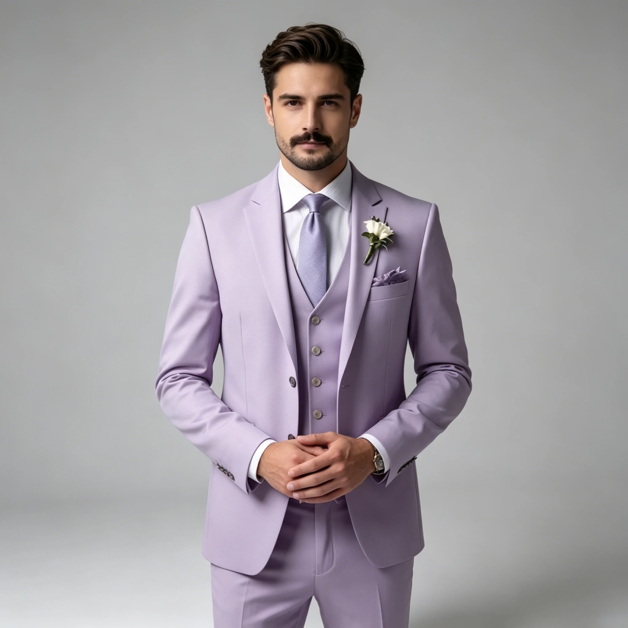 

Лавандовый мужской костюм для жениха, шафера, свадебной вечеринки, выпускного, деловых мероприятий, мужской смокинг, комплект из 3 предметов: пиджак, жилет, брюки, на заказ