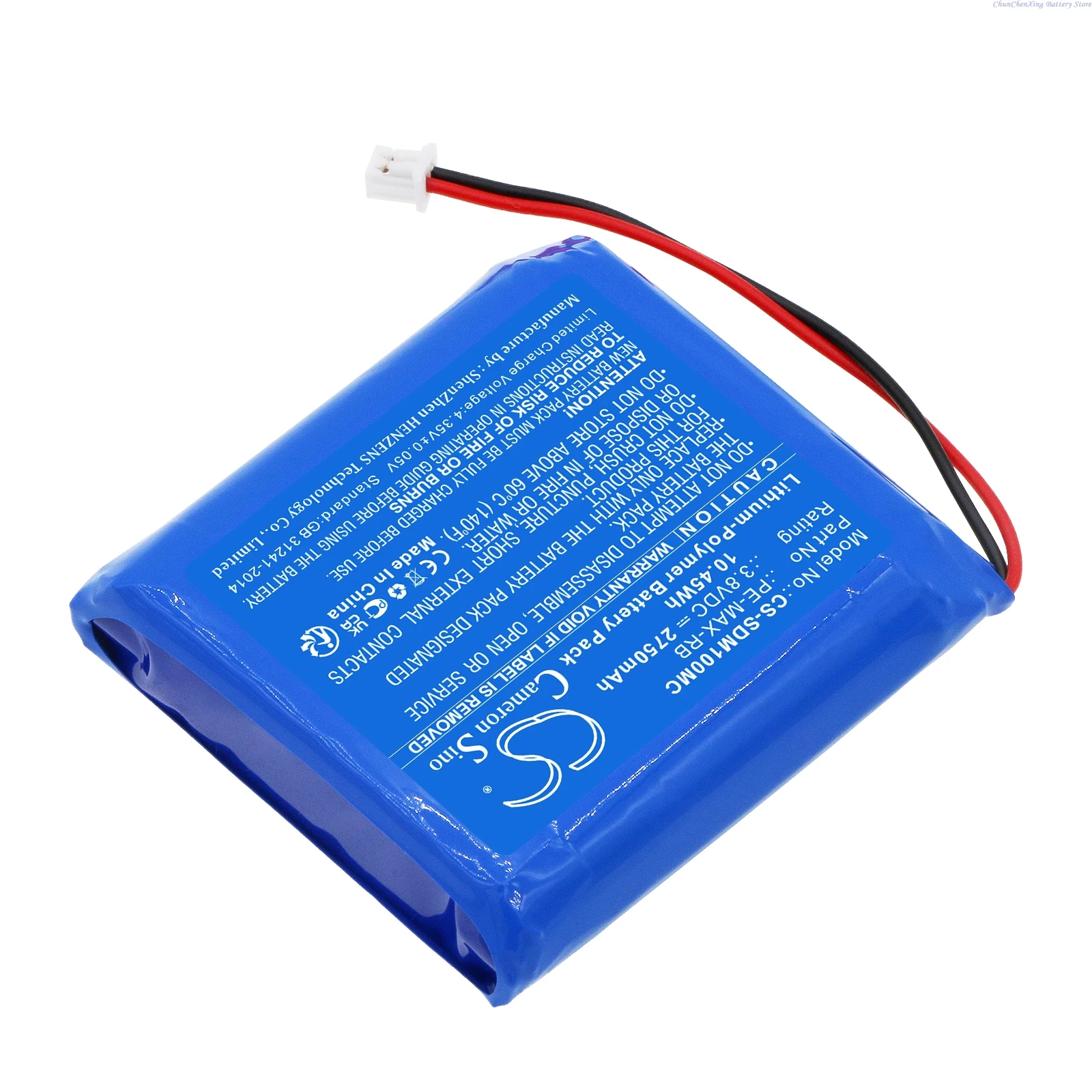 3.8V 2750Mah Body C…