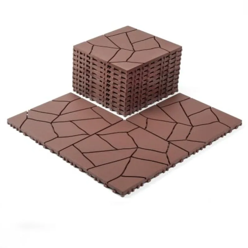Plastic Interlocking Deck Tiles, 12