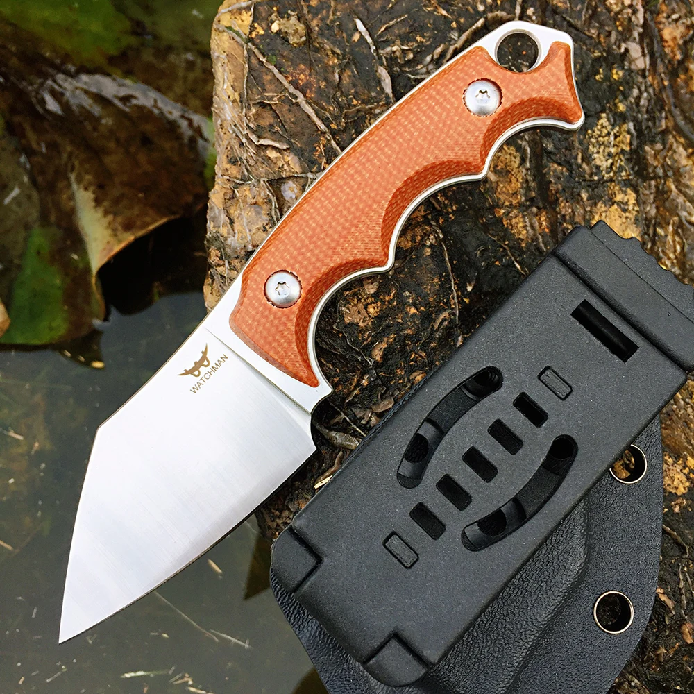 WF221 Fixed Blade Bushcraft Knife Full tang Hunting Straight Knives Camping tactical Survival Knife Tool