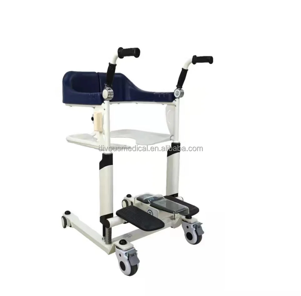 

Nursing Patient Disabled Lift Hydraulic Transfer Wheelchair From Chair to Bed Car Seat