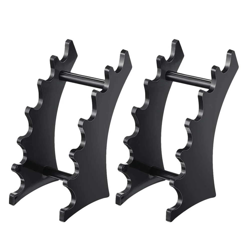 2 pezzi espositore a forma di arco portapenne in acrilico premium per penne stilografiche per lucidalabbra per sopracciglia pennelli per trucco vendita al dettaglio