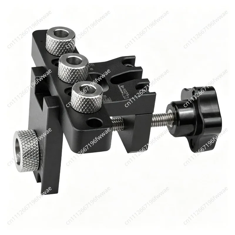 Woodworking Three-in-One Puncher round Wood Tenon Connector Center Hole Locator Furniture Splicing Installation Tool