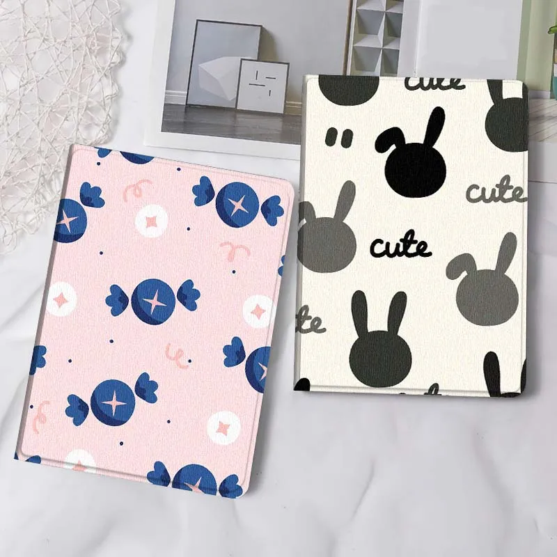 

Cartoon Blueberry Sweet Pattern Tablet Case For Samsung Tab Galaxy S6 S11 A A7 A8 A9 A11 10.1 10.4 10.5 Plus Lite Gift