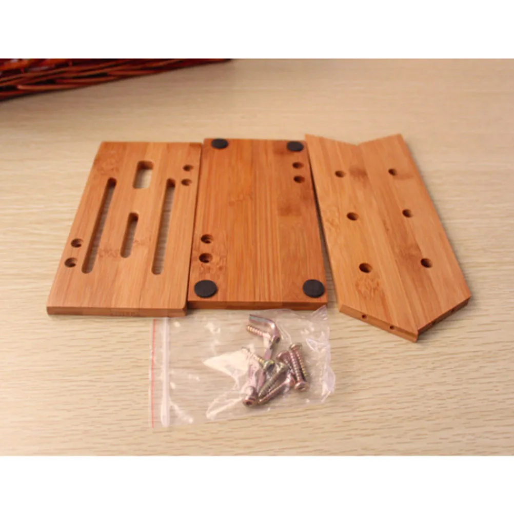 

Z Shaped Knife Holder Ventilated Bamboo Rack for Kitchen Storage Block Multifunctional Easy Clean Anti Slip Design