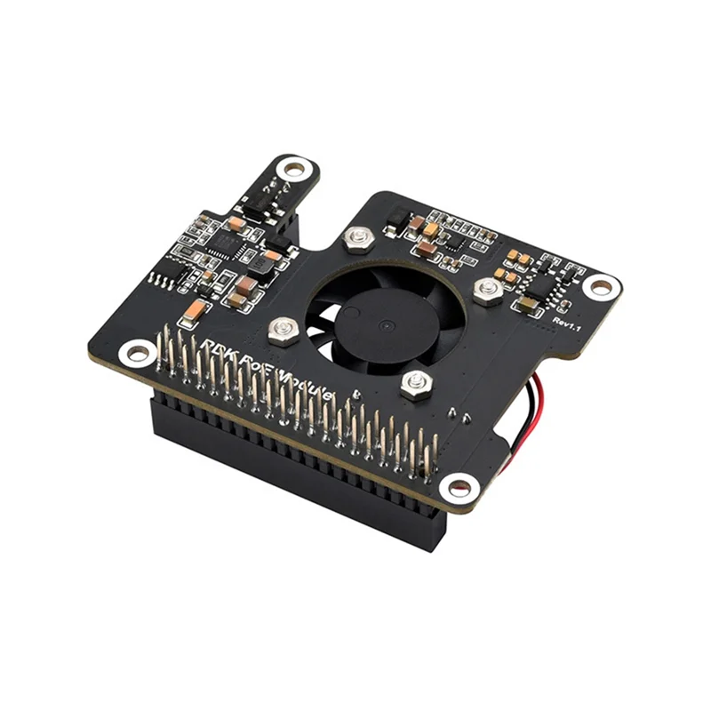 

Precisionn For RDK X5 Poe Expansion Board 802.3Af/At High Power Ethernet With Cooling Fan & Metal Heatsink For Enhanced Performa