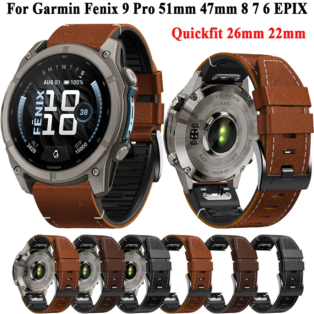 pulseira-de-silicone-e-couro-quickfit-de-22-mm-e-26-mm-para-garmin-fenix-9-pro-pulseira-para-fenix-9-5-6-plus-6-7-pro-7-7x-8-amoled-enduro-2-3