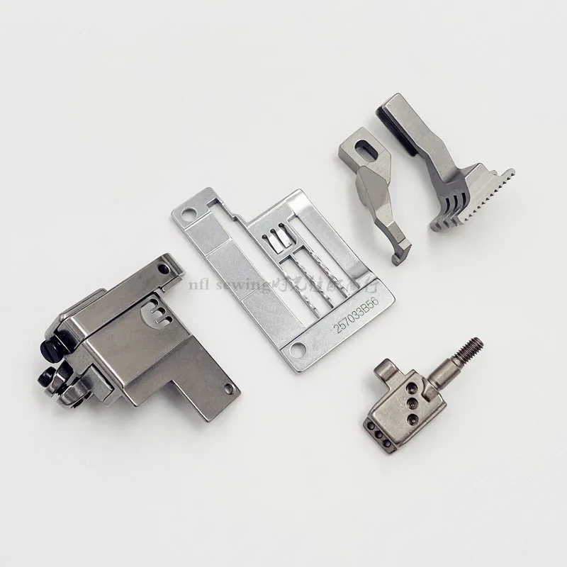 Pegasus W500-2 Large Square Head Clamp Sewing Machine Pull Roller Collar Pin Plate Tooth Press Foot 5.6 High Quality Pin Positio