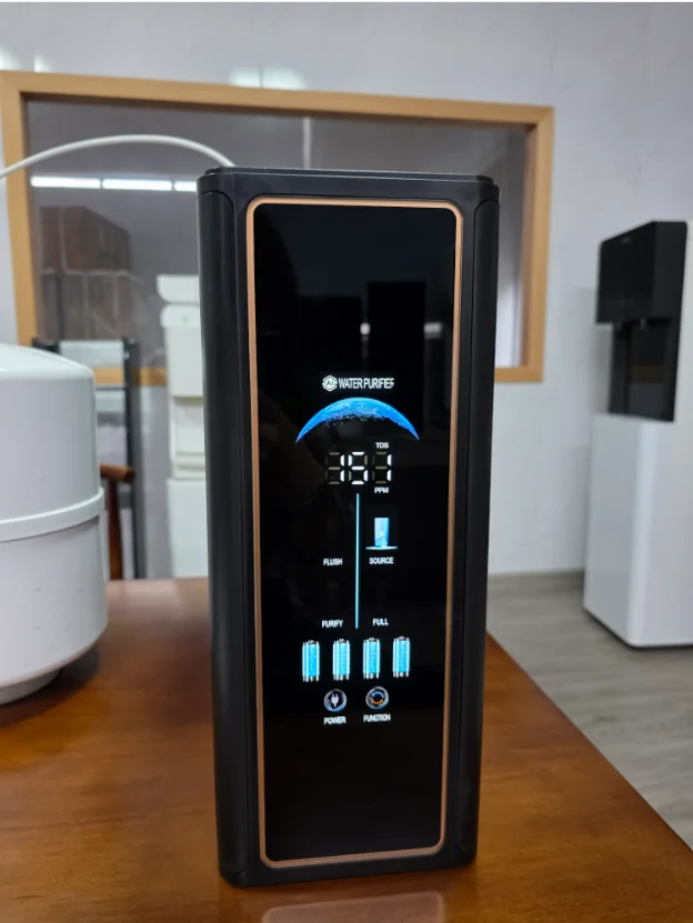 Under Sink Tankless Electric RO Water Purifier with 6-Stage Filtration TDS Control Smart Faucet