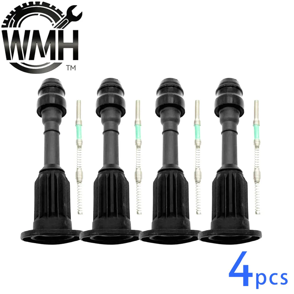 

4 шт. высококачественные катушки зажигания 22448-AX001, подходят для Nissan Micra K12 Note E11