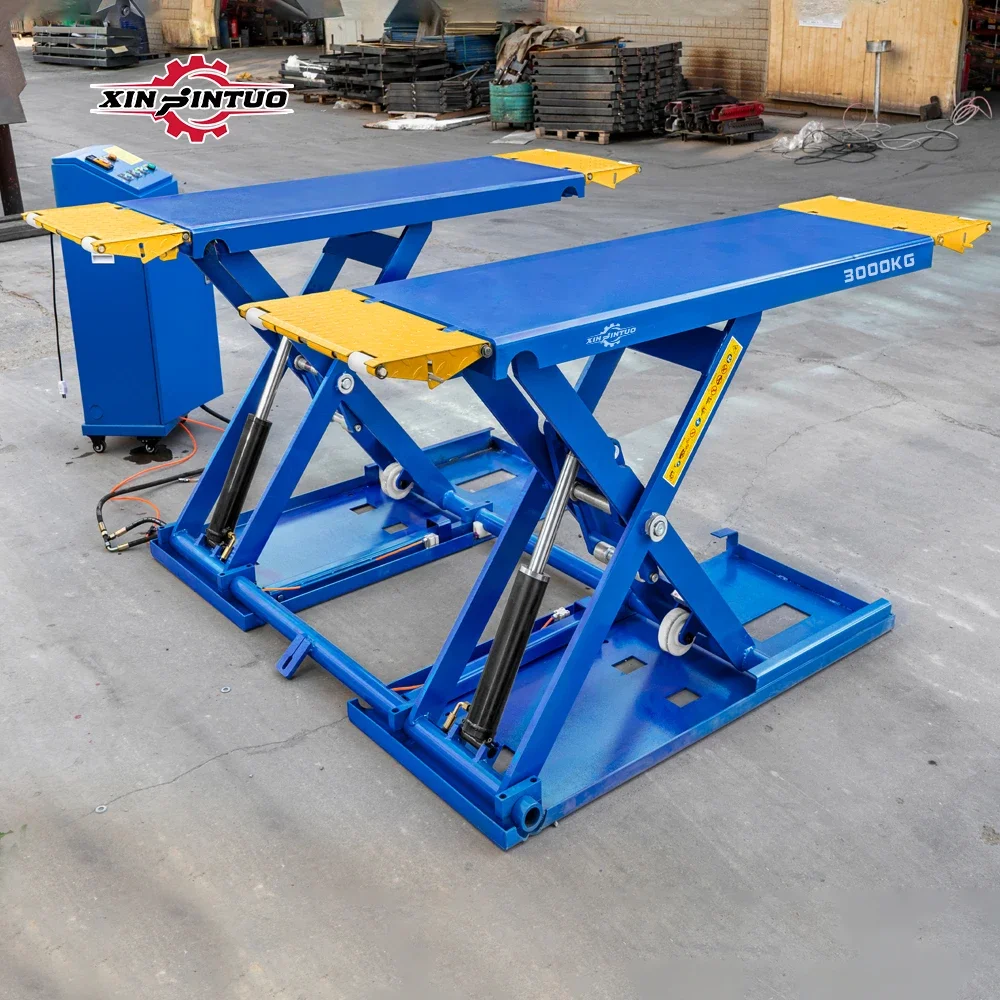 Xinjintuo Factory price Mid-rise mobile Scissor Car LIft Vehicle lift for sale