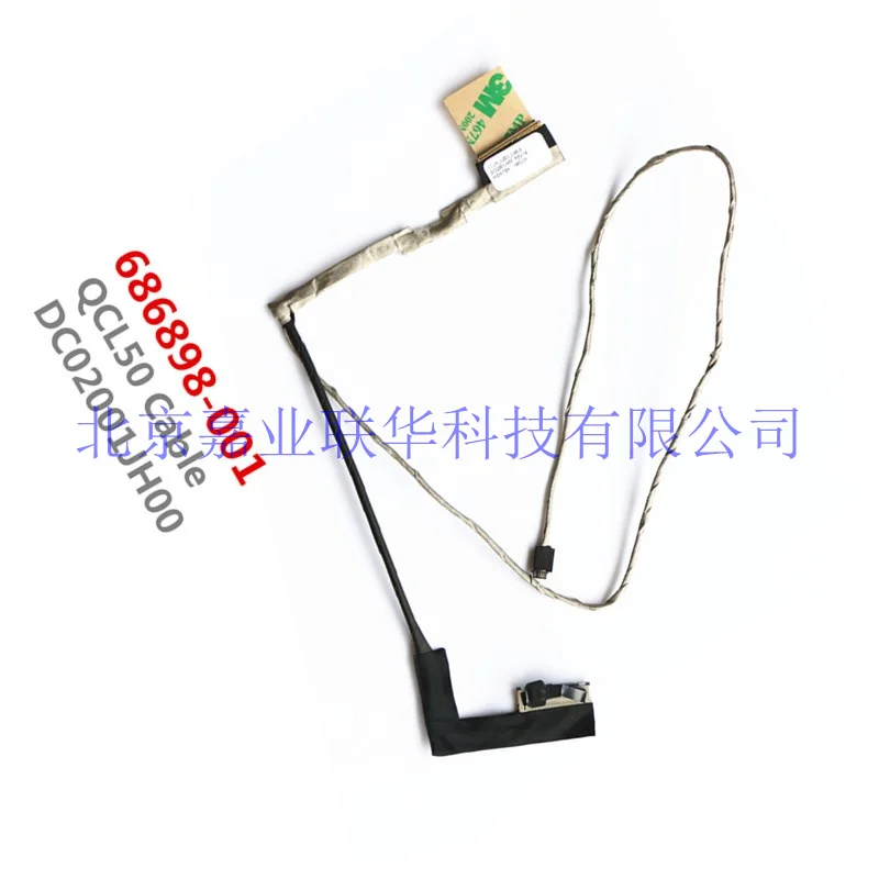 For HP ENVY M6 M6-1000 Laptop LCD LED Display Ribbon Video Screen Camera Flex Cable 686898-001 DC02001JH00