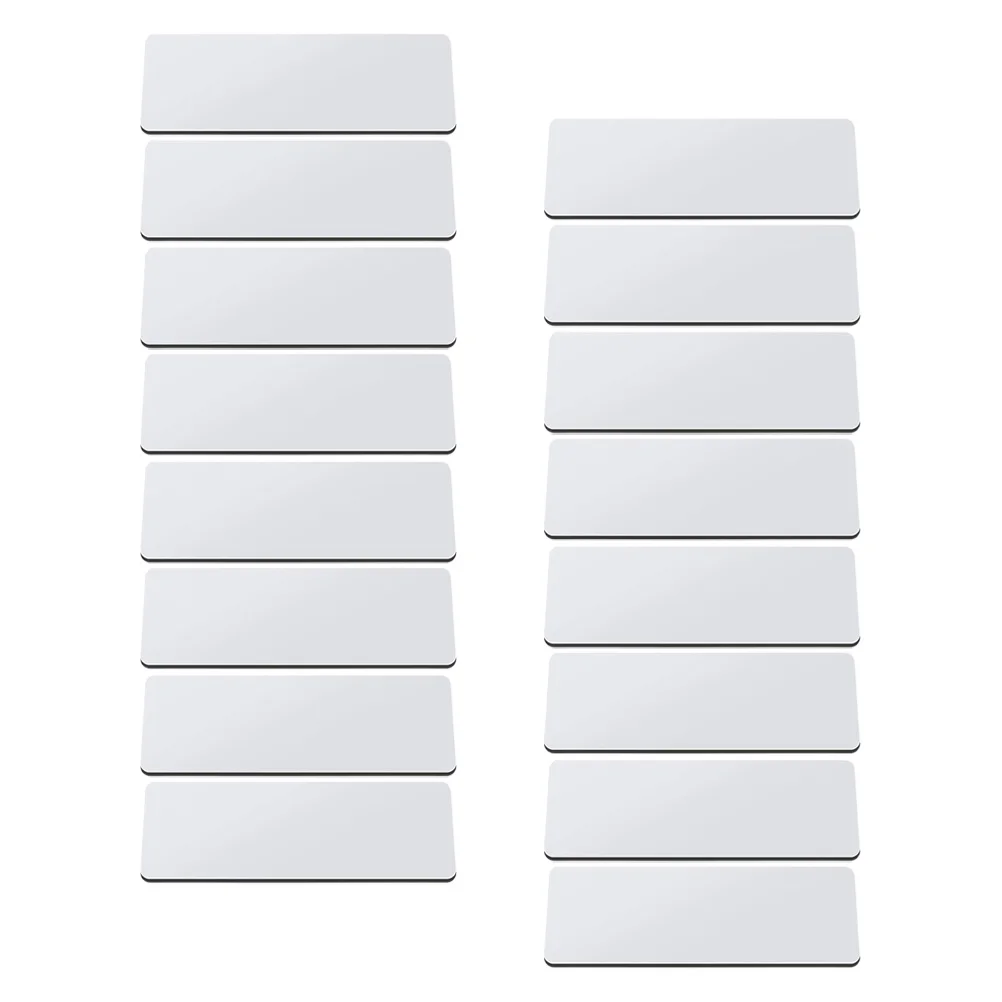 

16Pcs Blank Custom Name Tags DIY Identification Badges Pins for Work Students Office Use Personalized Name Badge