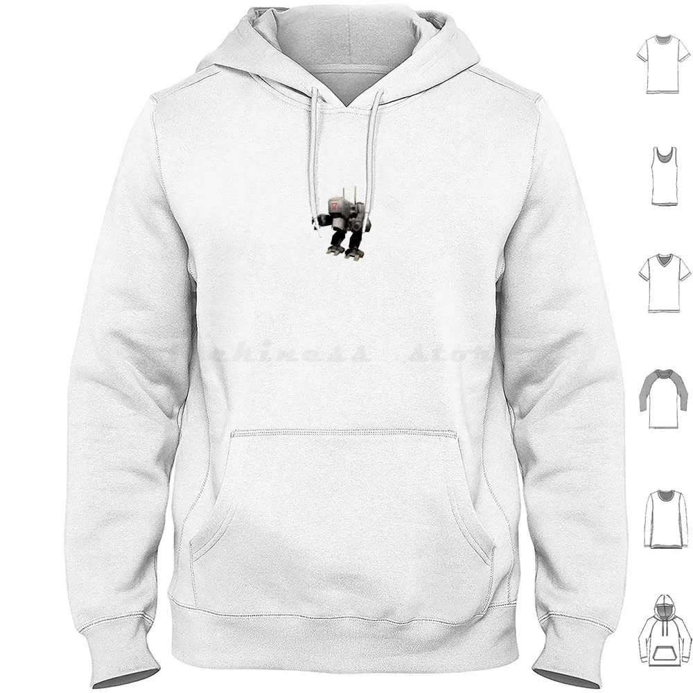 Final Fantasy Mech 3D Hoodies Long Sleeve Mecha Mech Final Fantasy Snes 3D 3D Art Ps2 Prerendered Pre Rendered