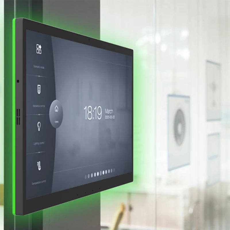 OEM Wi-Fi умный домашний планшетный ПК настенное крепление Android 13 «все в одном» 10-дюймовый тонкий встроенный планшет с управлением для дома