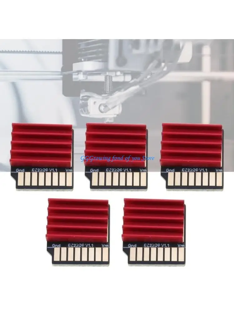 

H9EB 5PCS EZ2209 Stepper Motor Driver 2A Support UART Mode Direct for SKR 3EZ