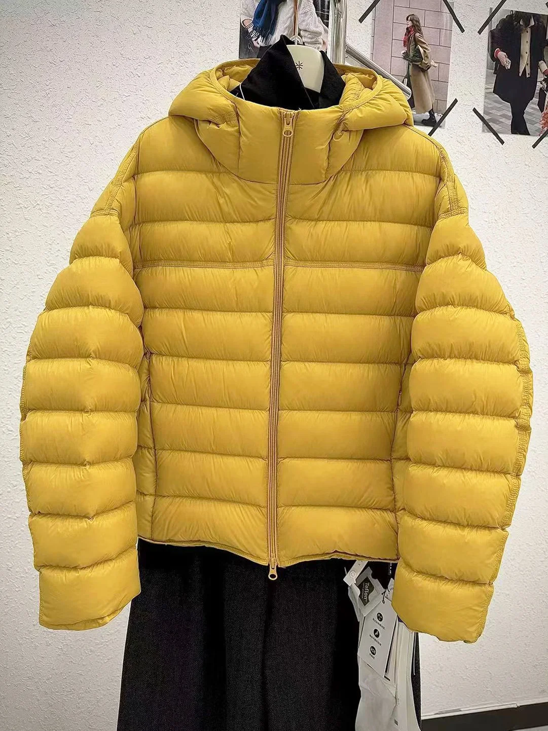 

Зимняя новинка 2025: Модная утепленная женская хлопковая куртка с капюшоном на молнии, однотонная, свободного кроя, омолаживающая верхняя одежда