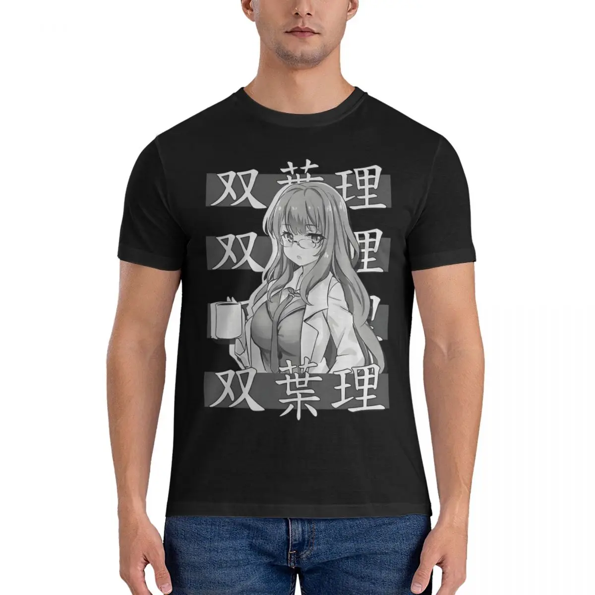 Men Rio Futaba - Manga Anime Girl T Shirts Enma Ai Pure Cotton Clothes Vintage Short Sleeve Crew Neck Tees Gift Idea T-Shirts