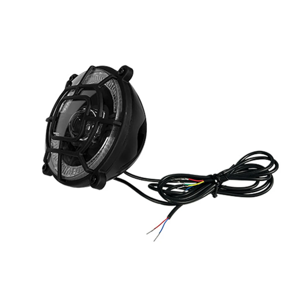 

Lamp Lights Front Fork Lamp Black DC 36V 48V 72V High Beam 8.5W Low Beam 8.5W 10M-230Lux 16*16*11cm Foggy Days