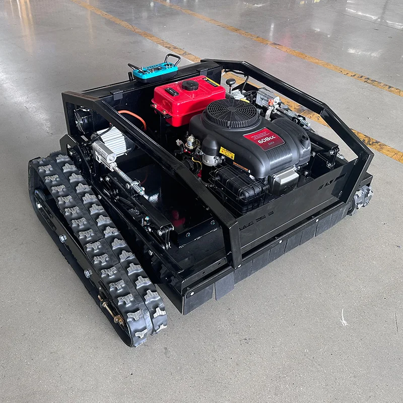 Lawn Mower Robot Lawn Mower CE EPA Certified Customized Radio Control Safety Auto-Stop Blade Grass Mowing Machine All-terrain