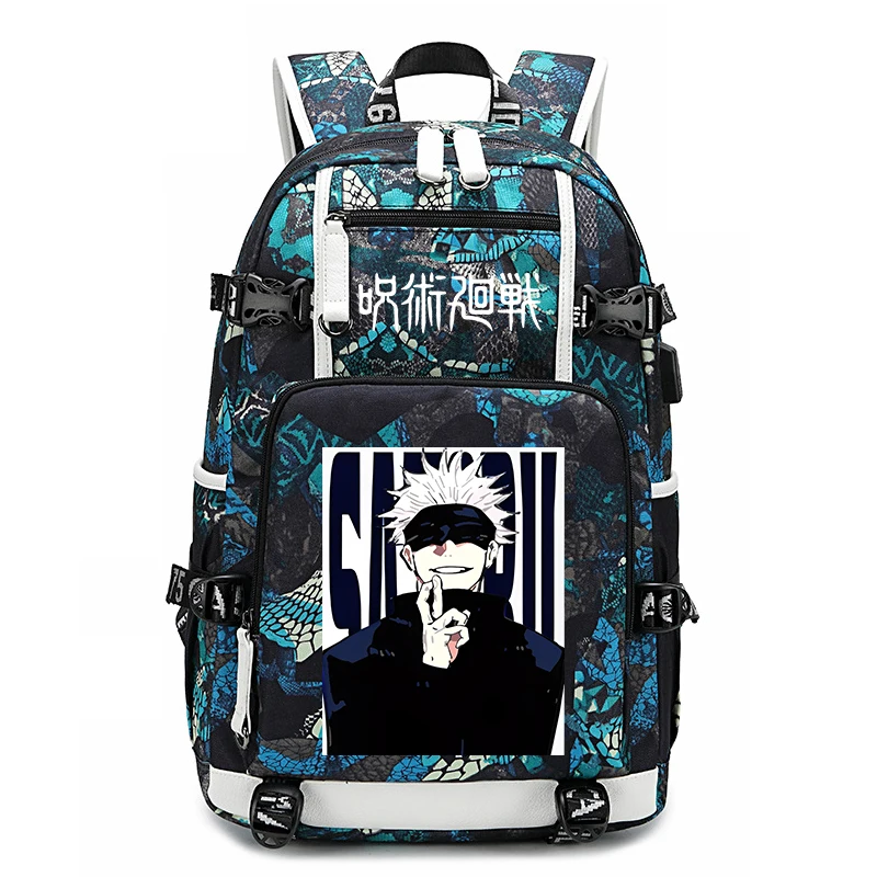 Jujutsu Kaisen anime print student school bag youth backpack back to school gift