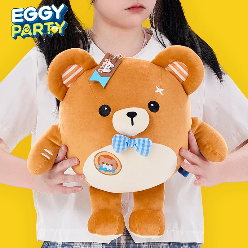 Eggy Party-Teddy Plüsch puppe Plüsch tier Puppe echte Spiel Peripherie