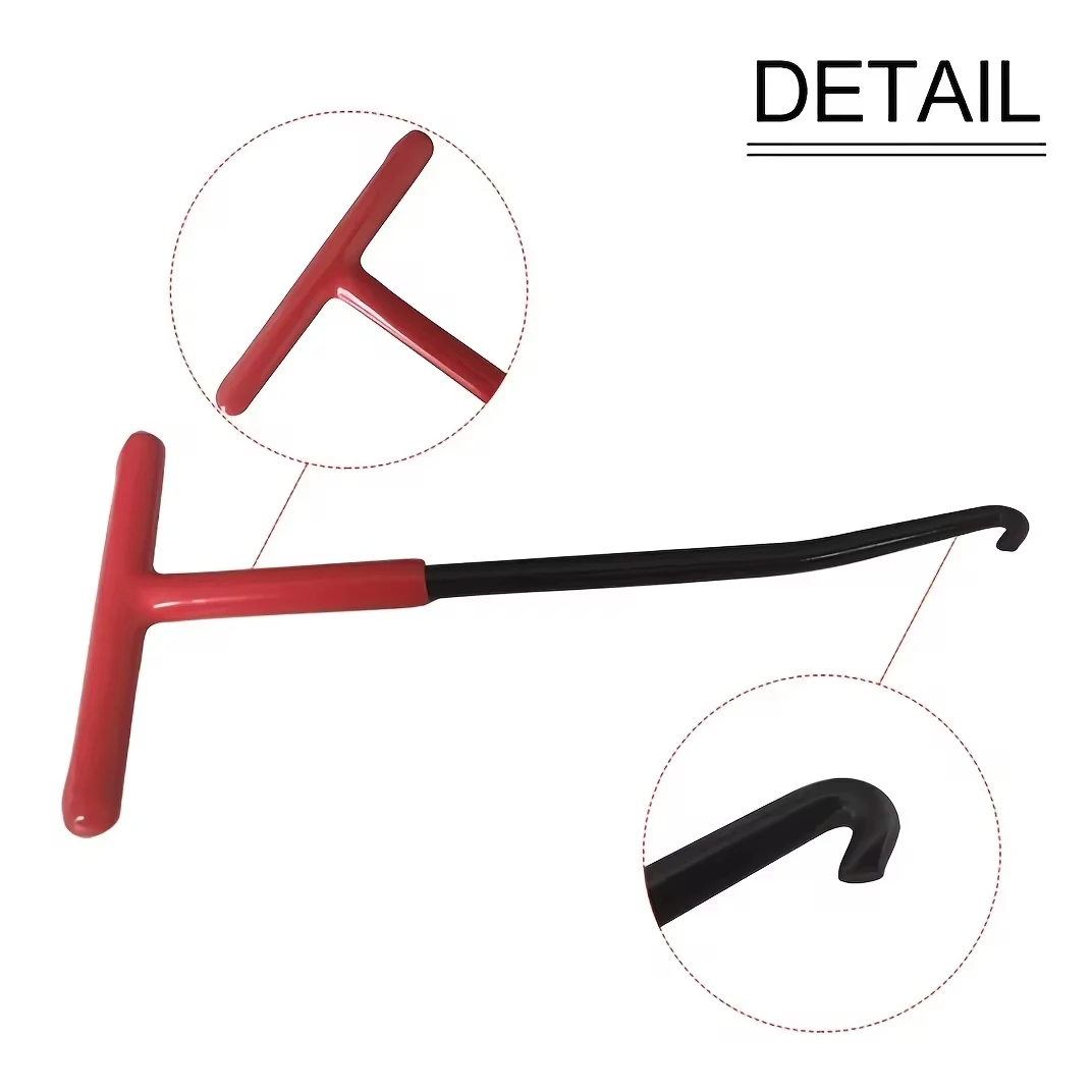 Motorcycle Exhaust Spring Hook T Shaped Handle Exhaust Pipe Spring Wrench Puller Installer Hook Tool