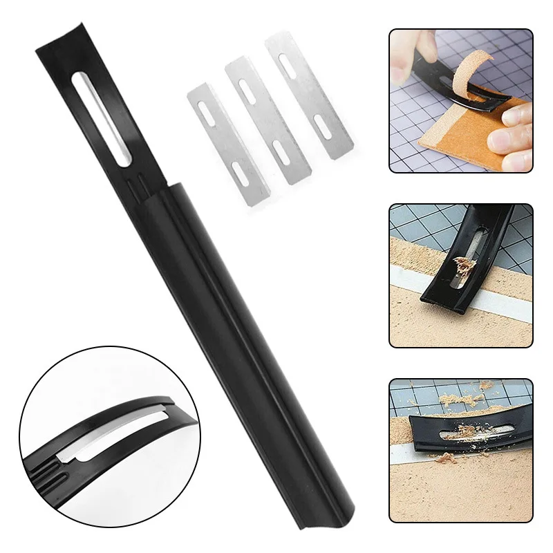 Coltello per sfoltire in pelle americana, coltello per sbucciare gli strumenti in pelle fatti a mano, coltello per sfoltire potente di arte