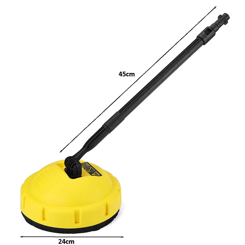 High Pressure Washer Rotary Surface Cleaner For Karcher K2K3K4K5K6K7/Lavor Jet Cleaning Floor Brush 24cm scrubber Road Washer