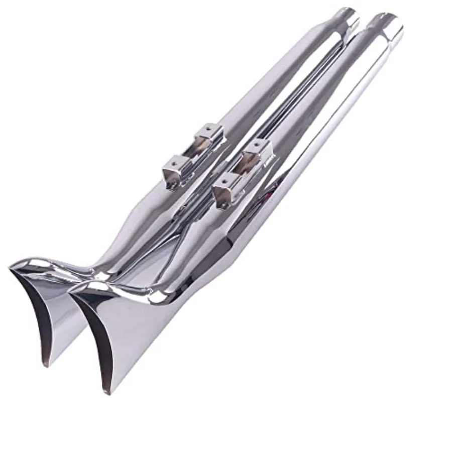 

36 хромированных глушителей «рыбий хвост» выхлопной системы для Harley Touring Road King Baggers 2017UP с улучшенной производительностью и агрессией