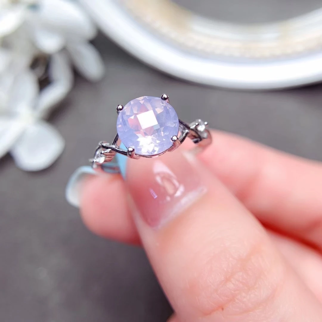 

Unique Lavender Amethyst Ring Purple Amethyst Engagement Ring 925 Sterling silver Women Ring Gift